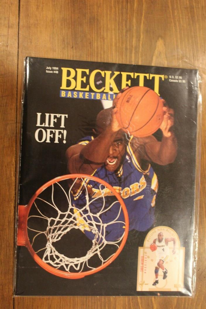 Beckett Basketball Magazine-Lift Off-Chris Webber-Warriors