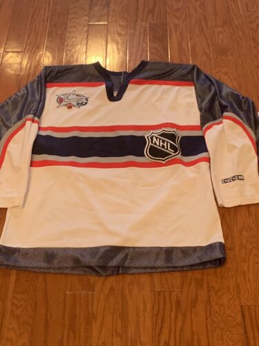NHL Hockey Goalie All Star Hockey Jersey Size LG Large (used )