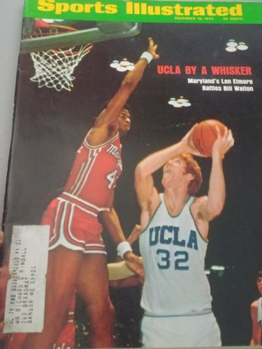 Sports Illustrated December 10 1973 Vintage Magazine Bill Walt Cover EUC