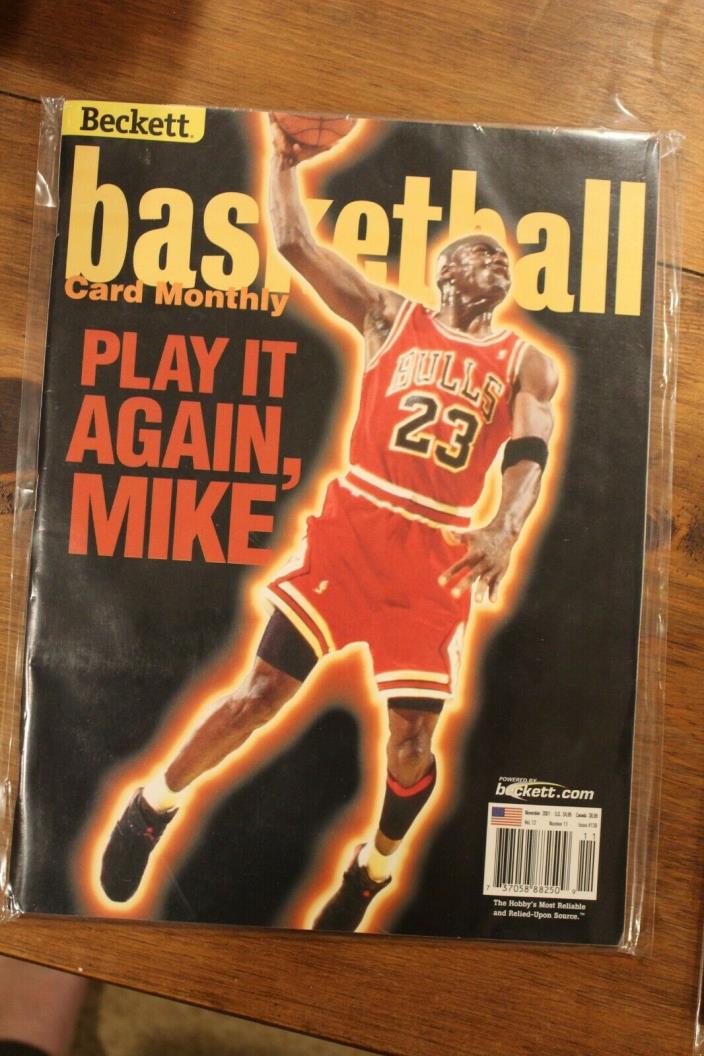 Beckett Basketball Magazine-Michael Jordan-Chicago Bulls-2001