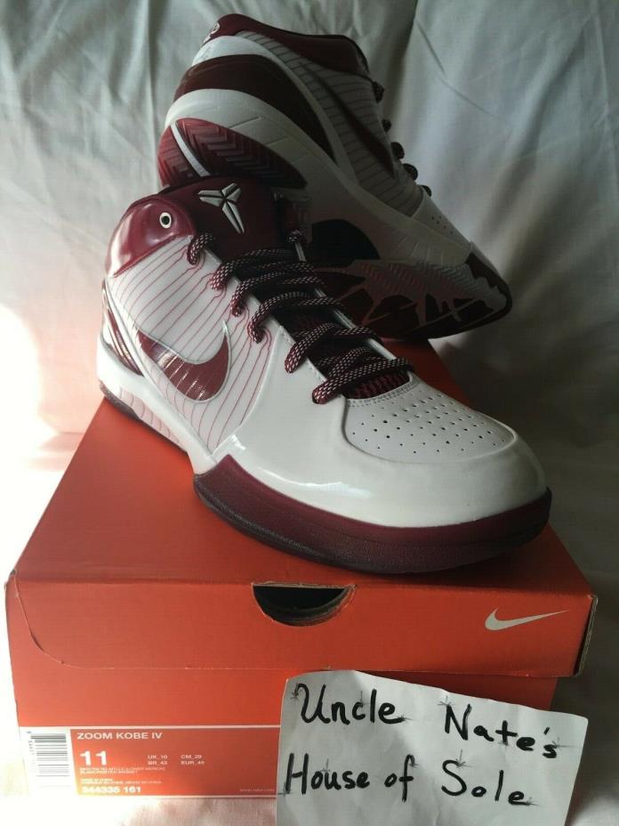 Nike Kobe Zoom IV 4 Lower Merion Away 'Aces', Size 11, DS