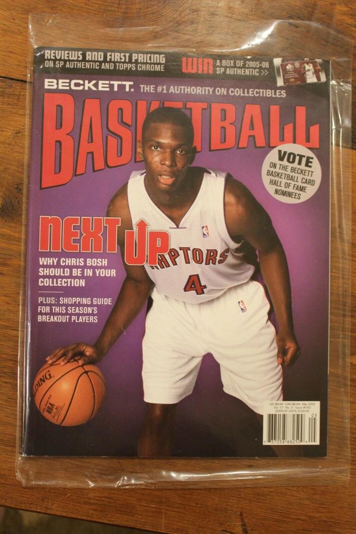 Beckett Basketball Magazine-2006 Raptors-Chris Bosh