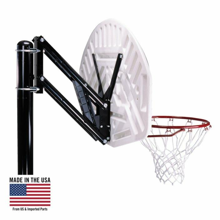 Lifetime Quick Adjustable Height Basketball Hoop Mounting Conversion Kit Black