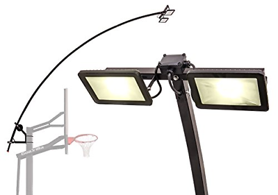 Goalrilla LED Basketball Hoop Light Illuminates backboard, Rim, and Court and