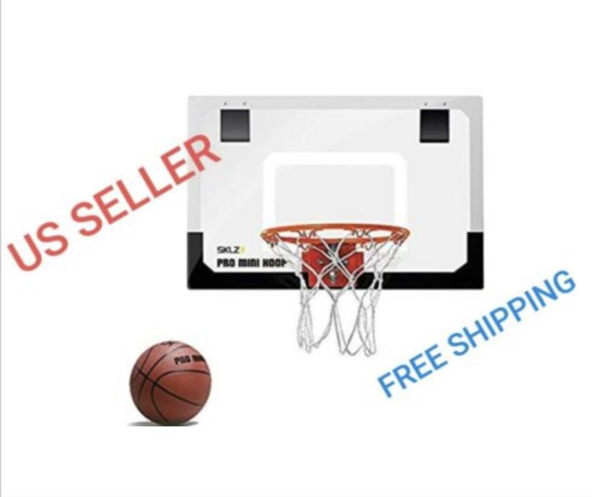 Mini Basketball Hoop With Ball 18 X 12 Inch Shatterproof     *FREE SHIPPING*