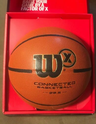 Wilson X Connected Smart Basketball with Sensor That Tracks Shots