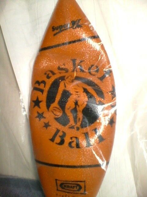 Vintage SEALED Goofballz Inflatable BASKET BALL PROMO KRAFT Super K Mart 2000 1