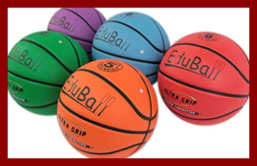 Eduball Youth Basketball Ultra Grip Size 5 Official & Weight