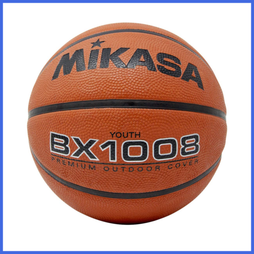 Mikasa BX1008 Junior Size Rubber Basketball