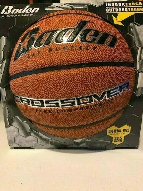 Brand New Mens Baden Crossover Flex Composite All Surface Basketball size 29.5