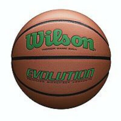 New Wilson Evolution Official Size Game Basketball-Green