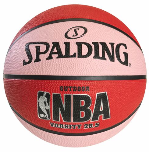 Spalding NBA Varsity Outdoor Rubber Basketball - Red/Pink - Size 6