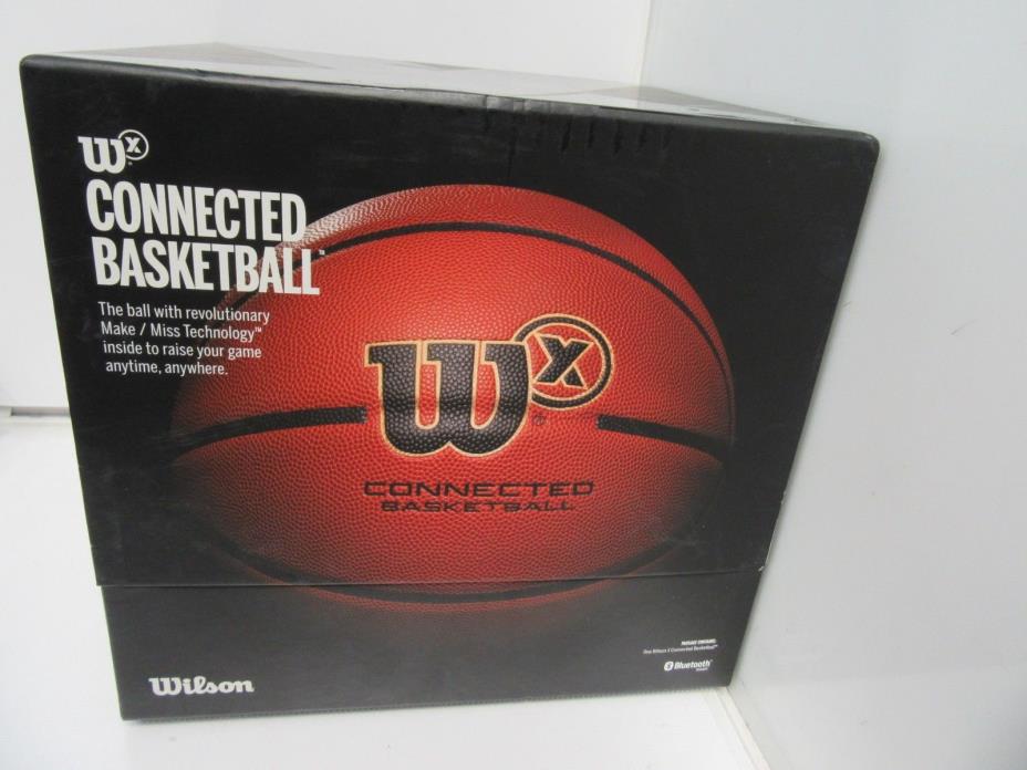 Wilson X Connected Smart Basketball with Sensor that Tracks Shots