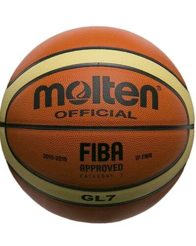 Molten Basketball  GL7 OFFICIAL FIBA INDOOR  TOP GENUINE LEATHER