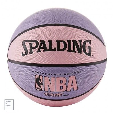 Spalding Nba Street Basketball Intermediate Size Pink Purple Training Practice