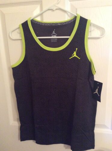 NEW Nike Air Jordan Boy Large 12-13yrs Sleeveless Basketball Jersey
