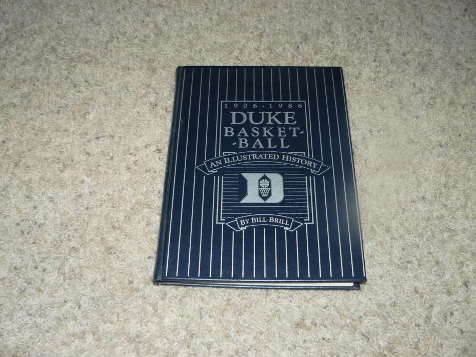 1906-1986Duke Basketball HIstory Book~Signed~23 Signatures~Including Bill Brill