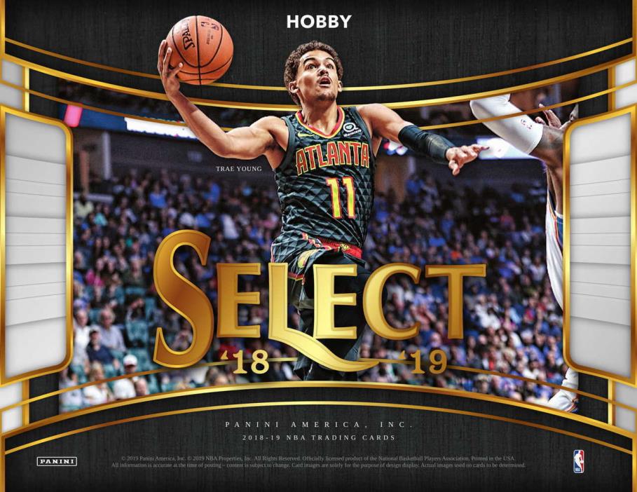 2018/19 Panini Select Basketball Factory Sealed Hobby Box