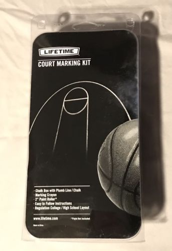 Lifetime Basketball Driveway Lines Court Marking Kit Model #0900 New