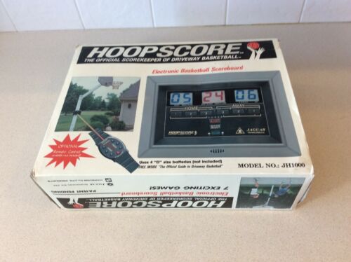 Hoopscore model JH1000 Driveway Basketball Scoreboard NEW