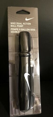 Nike Ball Pump Black With Extension Hose Needle Basketball Football New