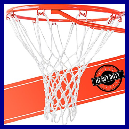 Ultra Heavy Duty Basketball Net Replacement All Weather Anti Whip Fits Standard