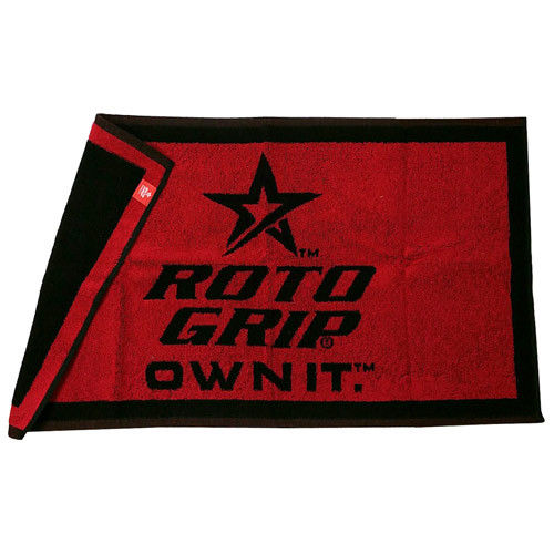 RG RotoGrip Roto Grip Own It Red and Black Woven Bowling Towel