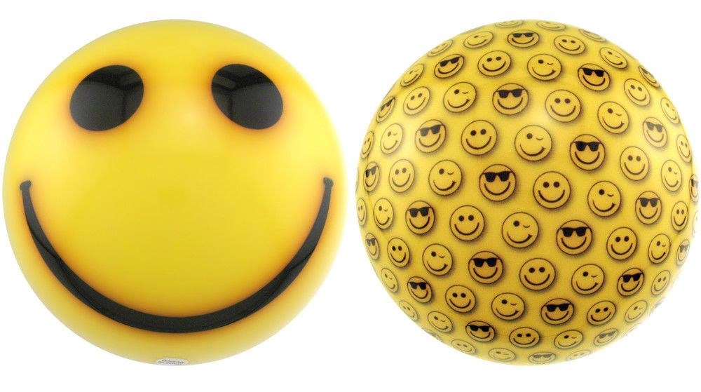 10lb KR Strikeforce Smiley Face Polyester OTB Bowling Ball