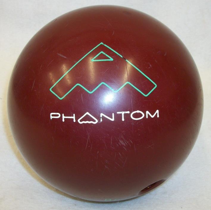 Vintage Brunswick Phantom 14-lb Crimson Bowling Ball