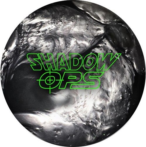 NEW 900 Global Shadow OPS Hybrid Urethane Bowling Ball, Black/Silver, 12-16 LB