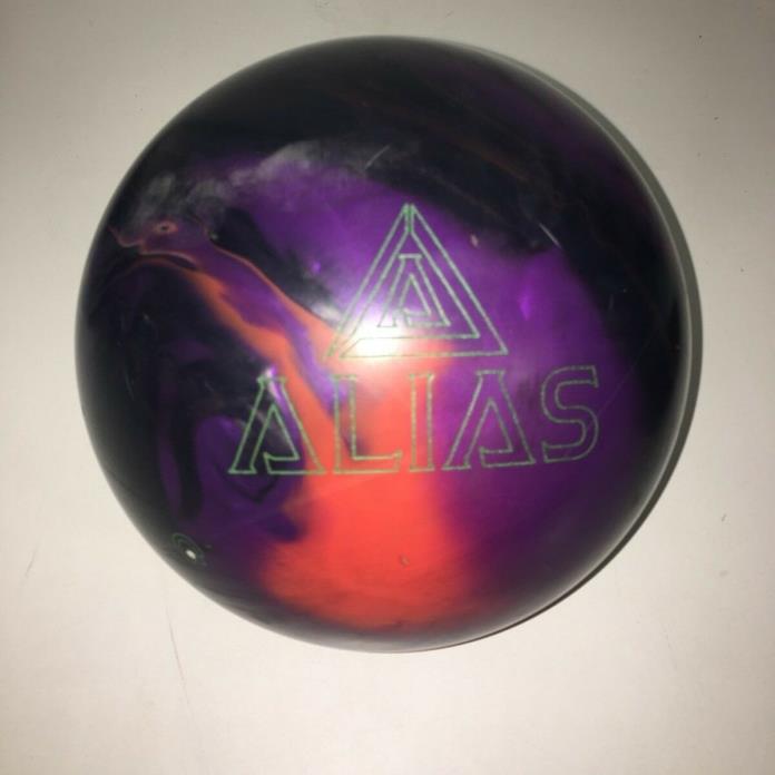 USED 15# Track Alias Reactive Resin Bowling Ball - 4 5/16