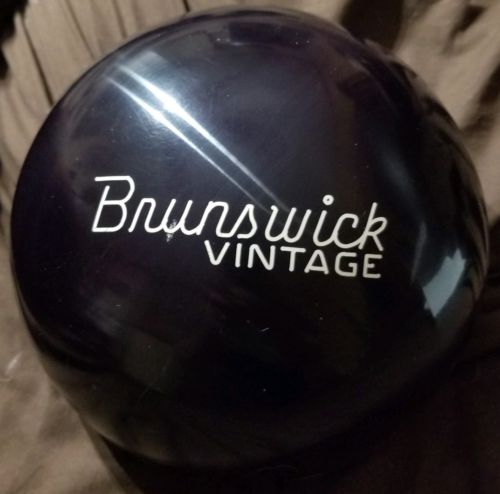 14 lb. 15 oz. Brunswick Vintage Danger Zone bowling ball