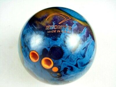 Ebonite Total NV Traxion Reactive 0.30 Bowling Ball Drilled 14 Ib 14 oz