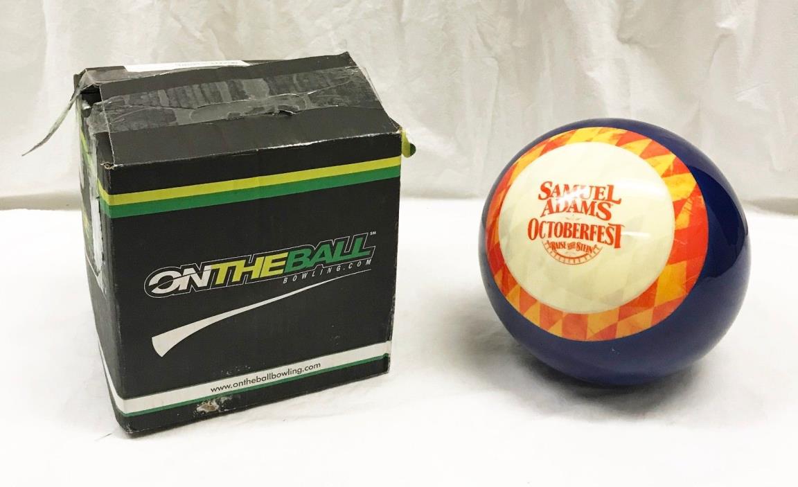 OnTheBall Samuel Adams Octoberfest Raise The Sun Bowling Ball (8lbs) (Undrilled)