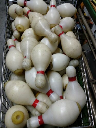 3 DAYS ONLY. USED DUCKPIN BOWLING PINS $9.99 each.