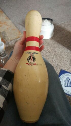 Vintage Sensenich's Bowling Pin USA ABC permit no.56