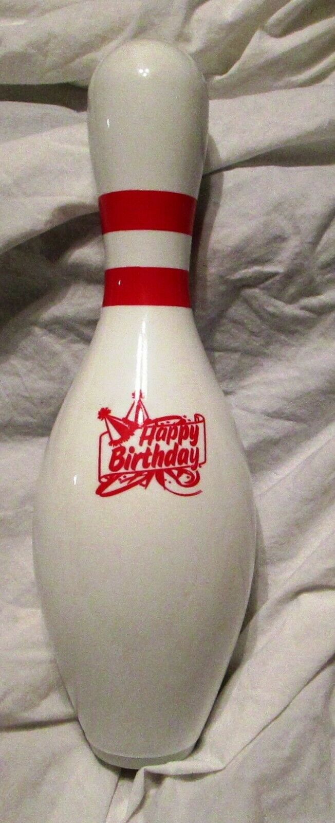 Regulation Bowling Pin Happy Birthday
