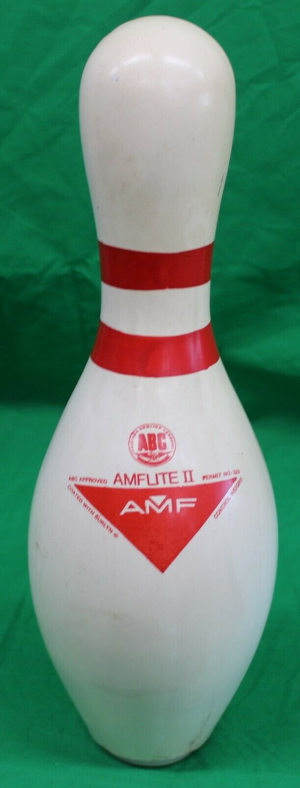 Original ABC AMF Plastic Coated Amflite II 10 Pin Bowling Pin