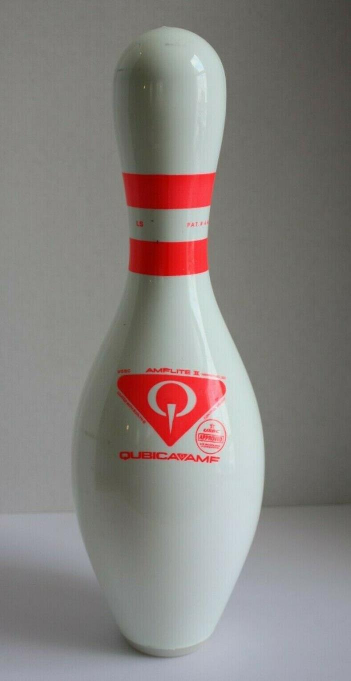 Qubica Amf Amflite II Bowling Pin Usbc Approved man cave gift vintage  wood