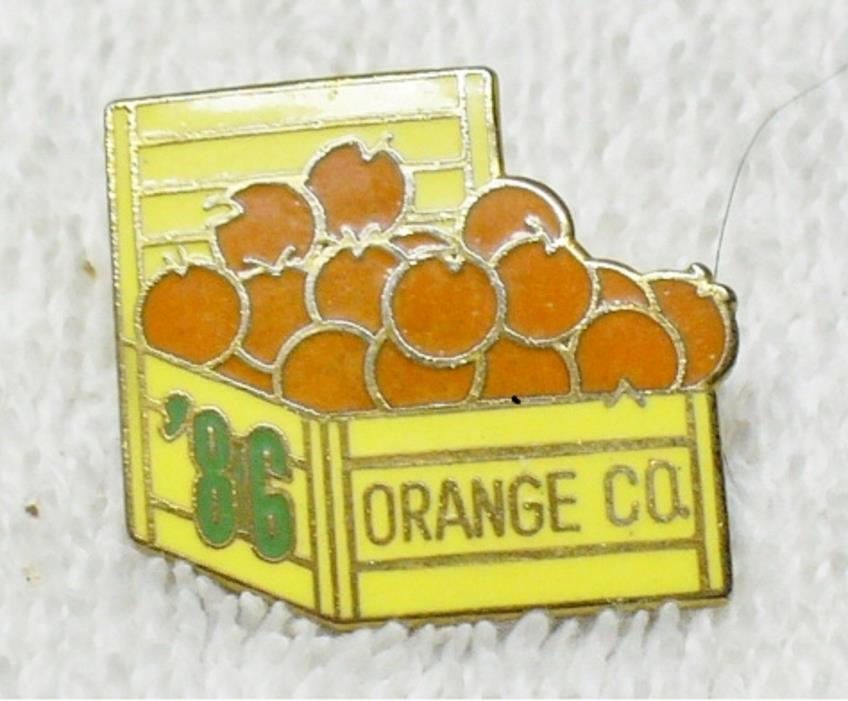 Vintage WIBC Women’s ‘86 Orange County Lapel Bowling Pin-VG