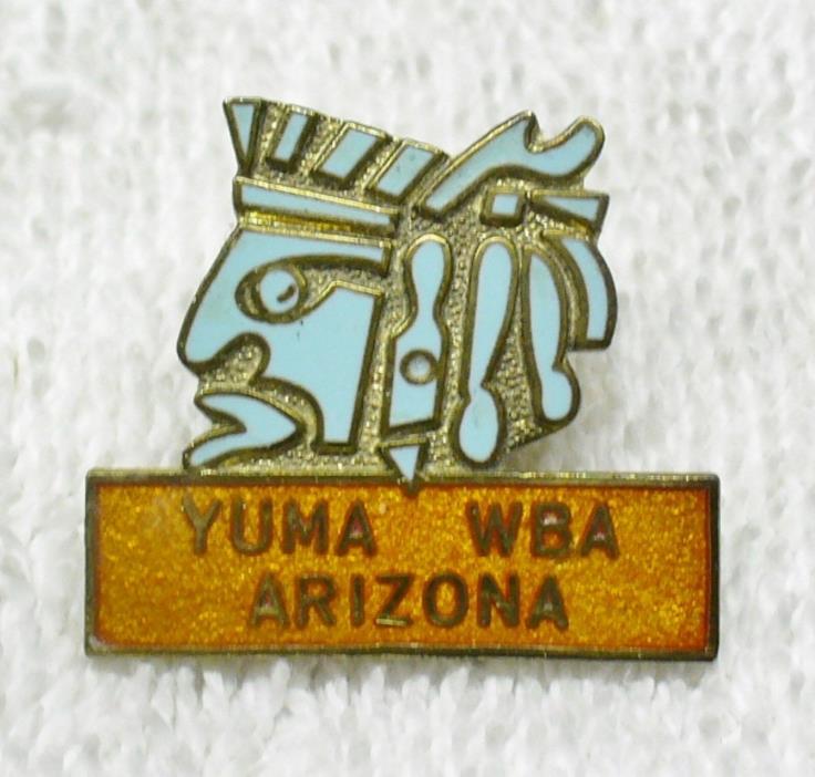 Vintage WIBC Women’s Yuma Arizona WBA Lapel Bowling Pin-VG