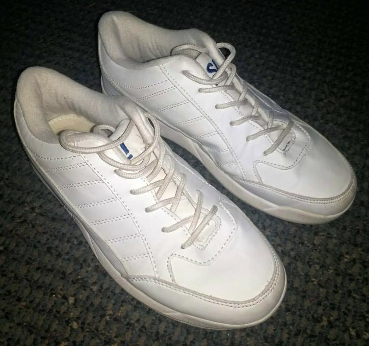 BSI Youth Bowling Shoes Size 4/5 White Used Child Boy Girl