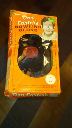 Vintage Don Carter's Bowling Glove Dual Control Mr. Bowling Legend Men's Small