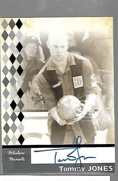 PBA Tommy Jones Milestone Moments TK Legacy autograph card