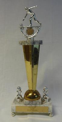 Beautiful vintage 1961 Lancaster PA lanes first place huge bowling trophy! 18
