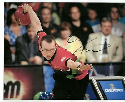 E.J. Tackett PBA Bowler Bowling Signed Autographed 8 x 10 Photo