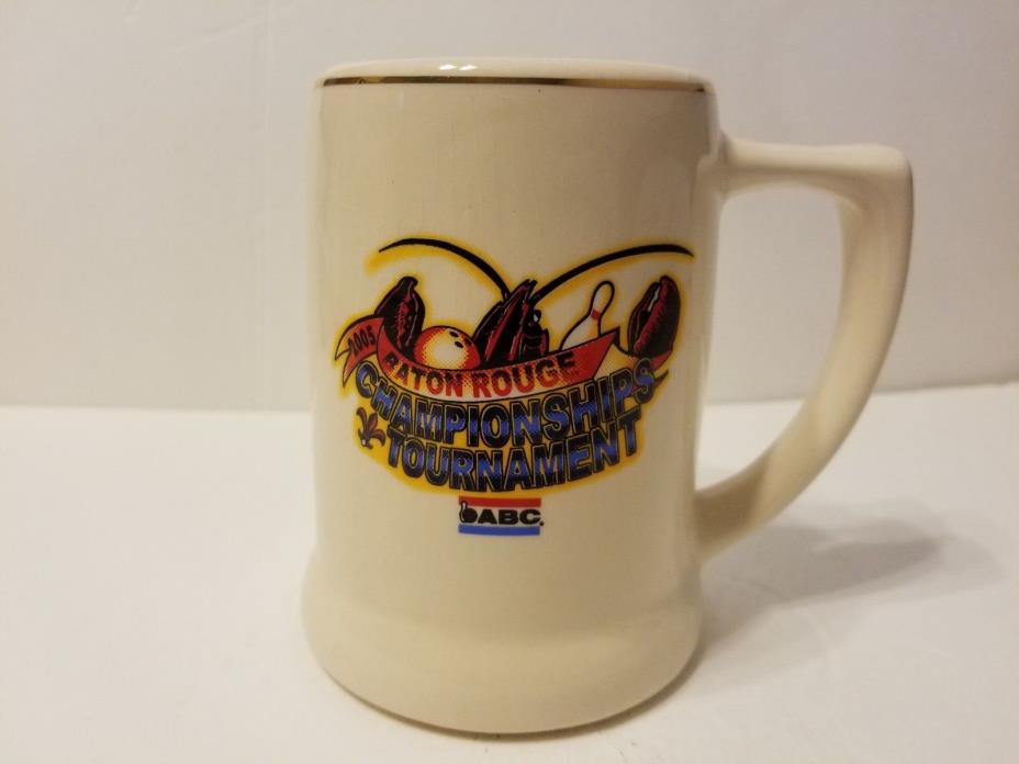 ABC Championship Tournament, Baton Rouge collectible bowling mug