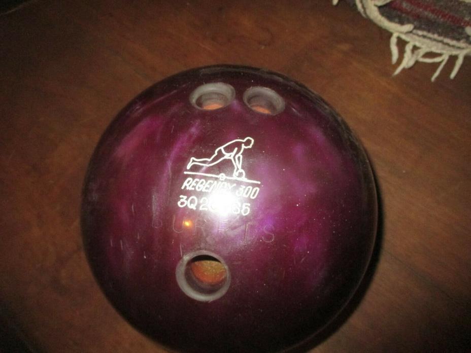 old bowling ball regency 300 ebonite