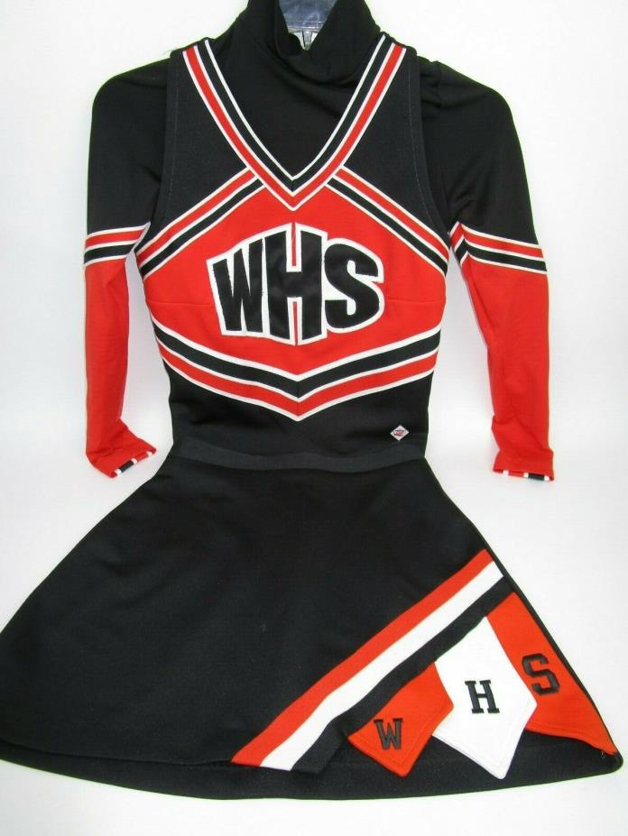 HS REAL High School Cheerleader Uniform Outfit Costume Adult M 34