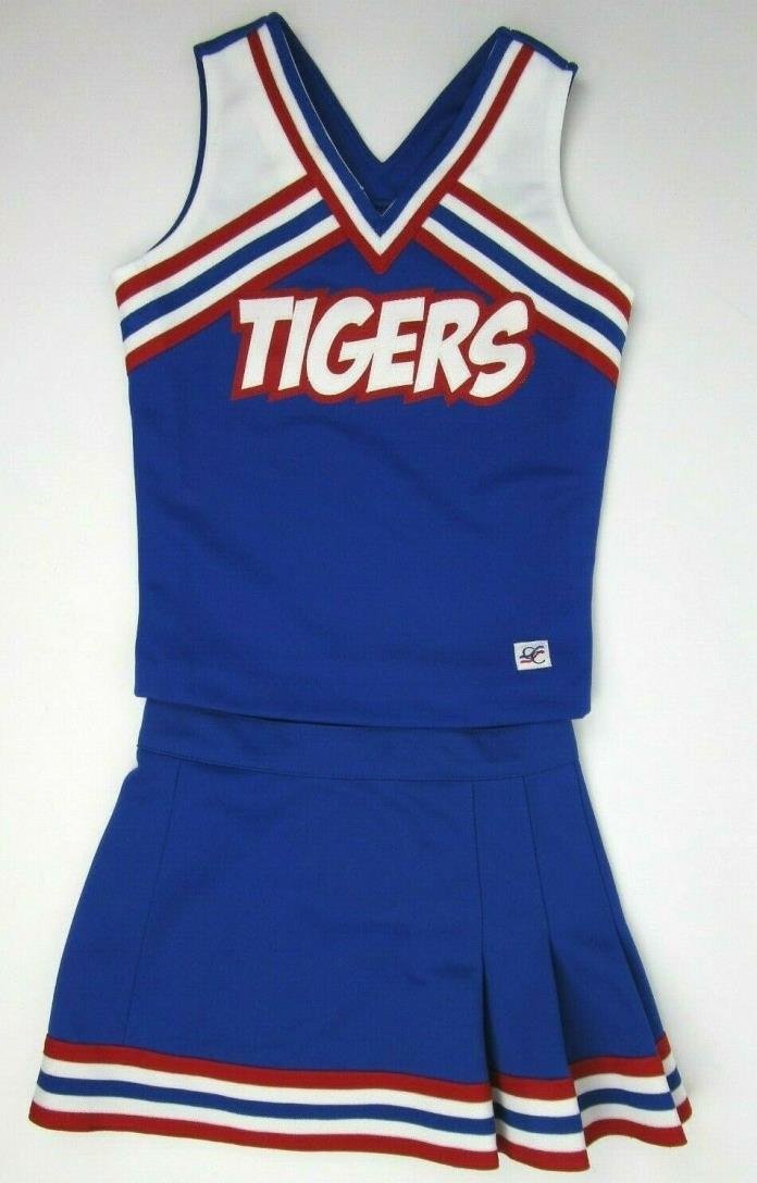 Girls TIGERS Teen Cheerleader Uniform Outfit Costume 28